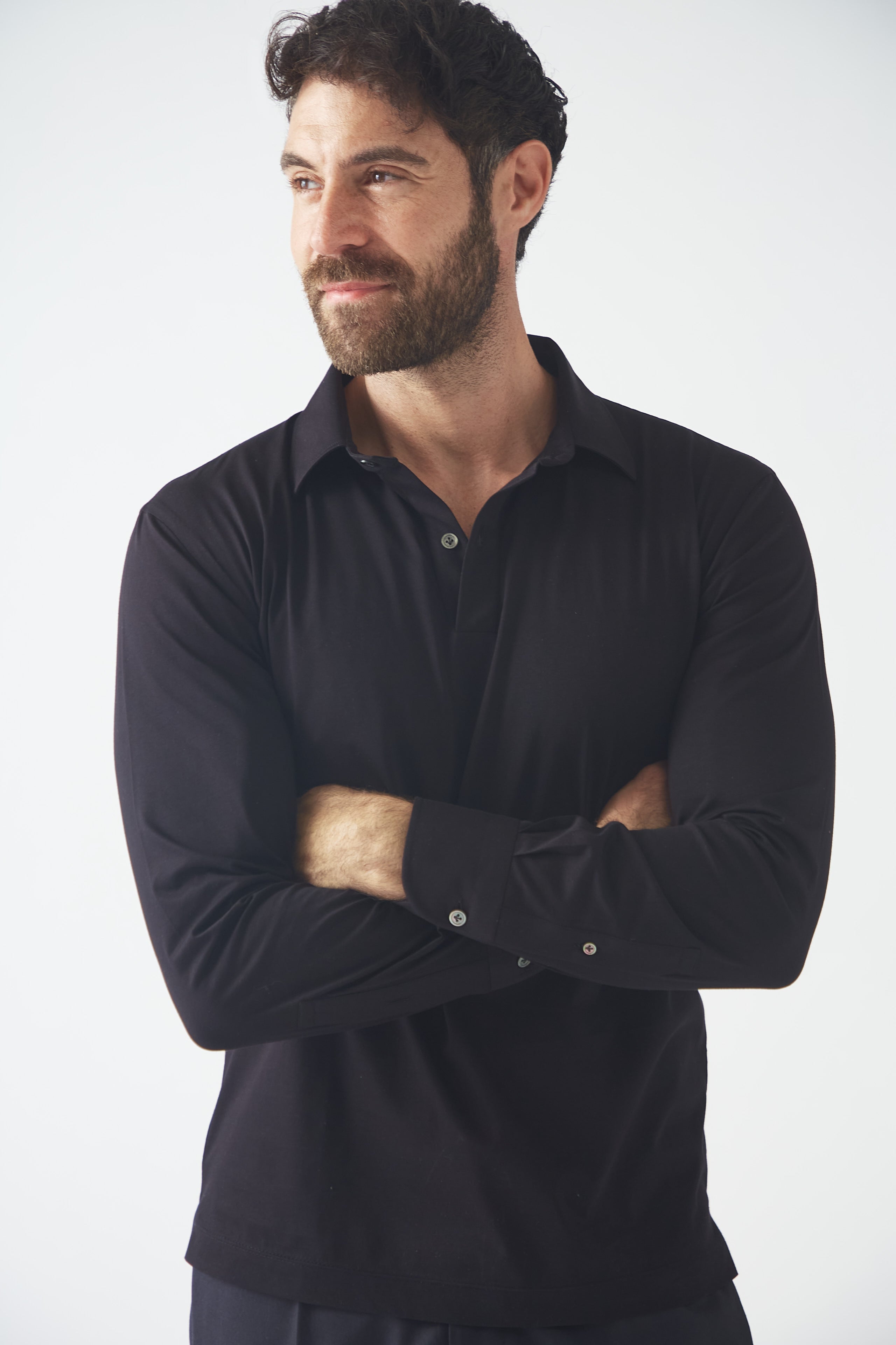 SILK TOUCH POLO BLACK