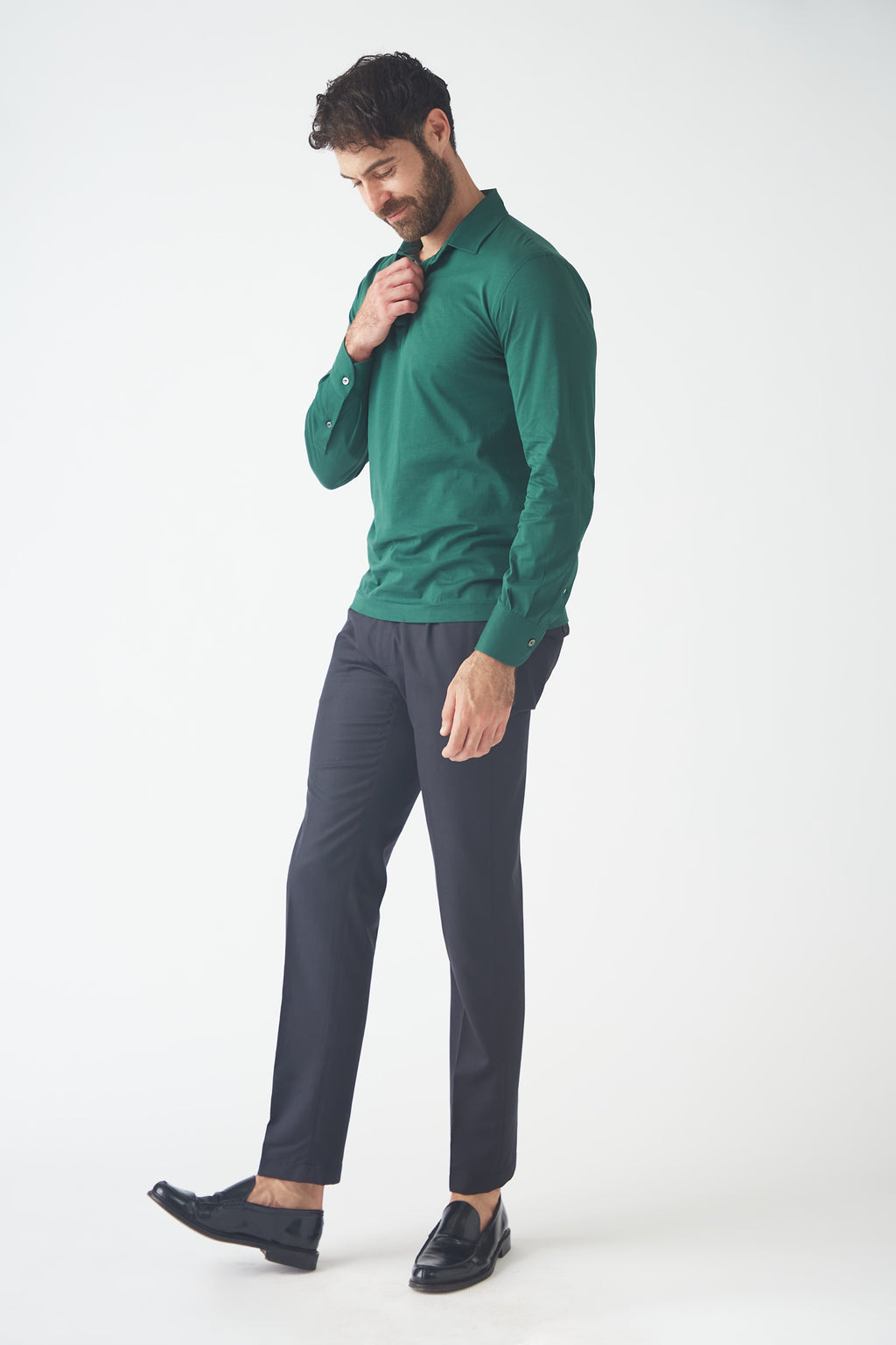 SILK TOUCH POLO GREEN