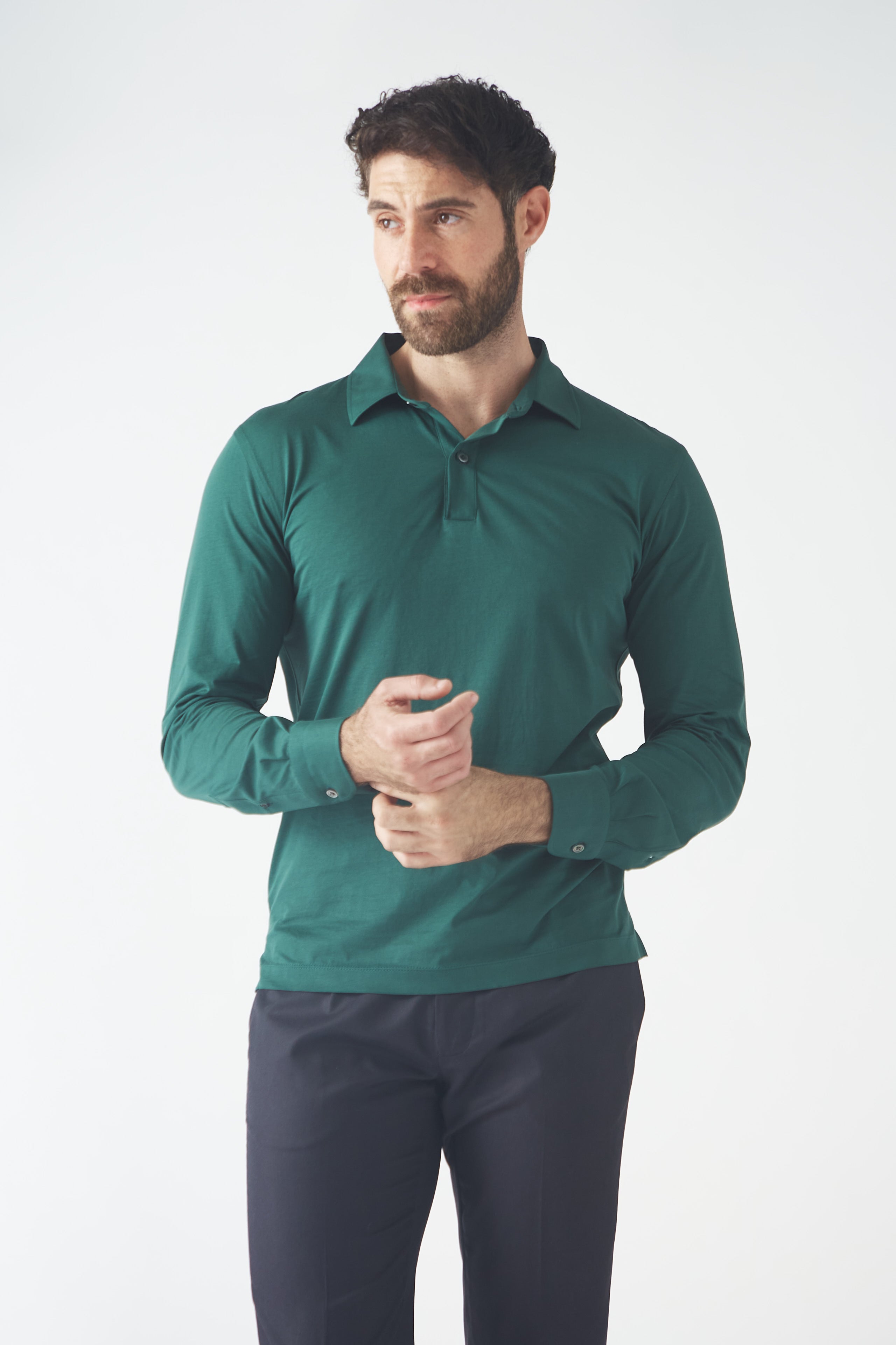 SILK TOUCH POLO GREEN