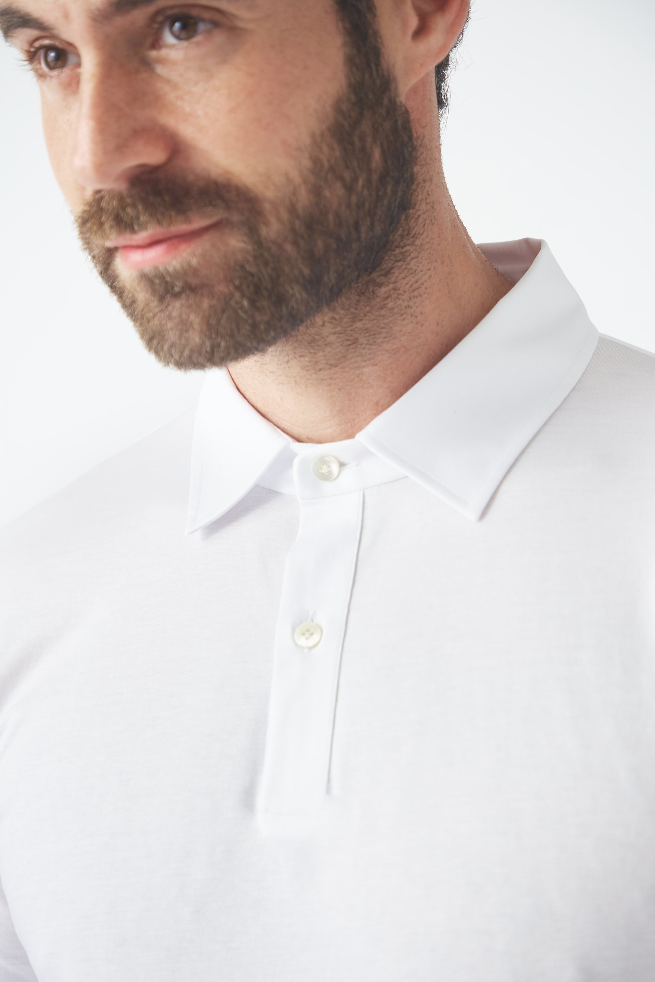 SILK TOUCH POLO WHITE