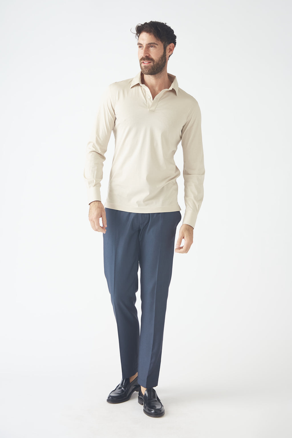 SILK TOUCH POLO BEIGE