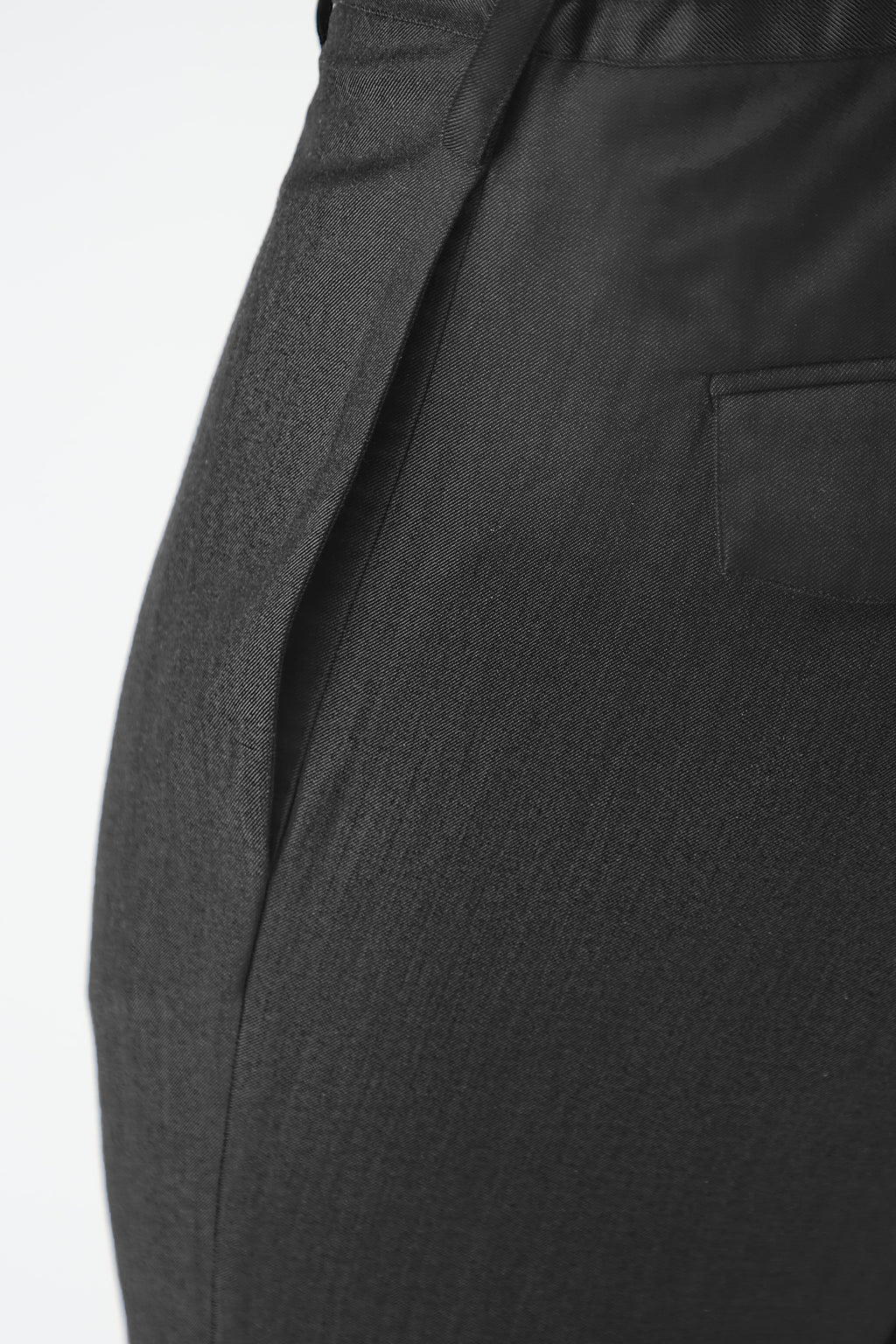 DRAWNSTRING TROUSER BLACK