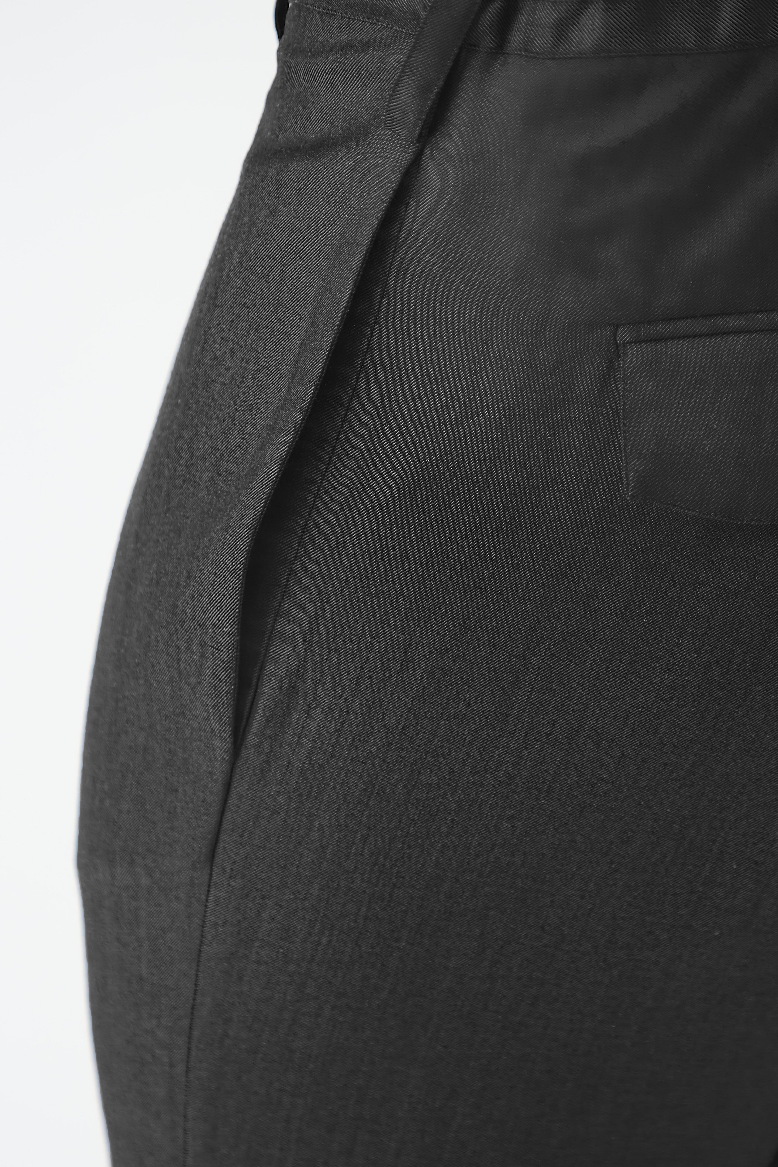 DRAWNSTRING TROUSER BLACK