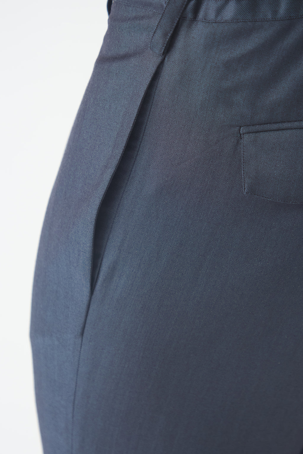 DRAWNSTRING TROUSER BLUE